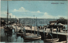 T2/T3 1925 Abbazia, Opatija; Molo / Pier - Unclassified