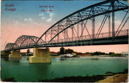 T3 1914 Eszék, Essegg, Osijek; Dravski Most / Dráva Híd / Bridge (EB) - Zonder Classificatie