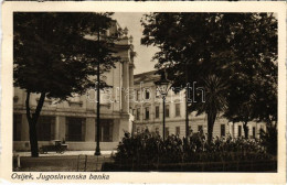 T3 1932 Eszék, Essegg, Osijek; Jugoslavenska Banka / Jugoszláv Bank, Automobil / Yugoslav Bank, Automobile (EK) - Sin Clasificación