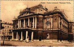 ** T2 Fiume, Rijeka; Teatro Comunale Giuseppe Verdi / Színház / Theatre - Non Classés