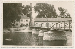 T2/T3 1943 Palánka, Németpalánka, Backa Palanka; Híd / Bridge. Photo + "55/2. U. SZD" (EK) - Unclassified