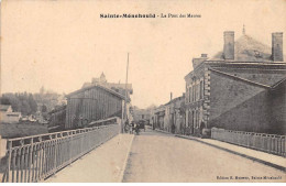 51-SAN59435-SAINTE-MENEHOULD.Le Pont Des Maures - Sainte-Menehould