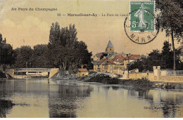 51-SAN59388-MAREUIL-SUR-AY.Le Pont Du Canal - Mareuil-sur-Ay