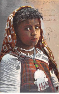 Maroc - N°85759 - Jeune Femme, Portant Une Main De Fatma - Altri & Non Classificati