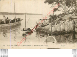 ILES DE LERINS . Saint Honorat . Le Débarcadère . - Otros & Sin Clasificación