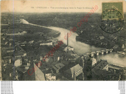 87.  LIMOGES . Vue Panoramique Vers Le Pont St-Etienne . - Limoges