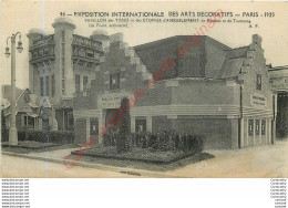 PARIS . Exposition Internationale Des Arts Décoratifs 1925 . Pavillon Des Tissus Et Des Etoffes D'ameublement De Roubaix - Ausstellungen