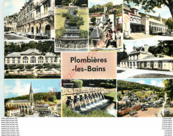 88.  PLOMBIERES LES BAINS .  CP Multivues . - Plombieres Les Bains