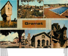 46.  GRAMAT .  CP Multivues . - Gramat