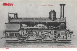 Chemins De Fer - N°85997 - Les Locomotives Illustrées 26 - Ouest Machine N°369 St Renan - Eisenbahnen