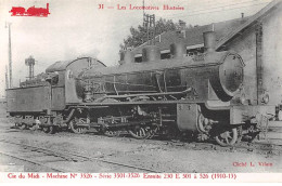 Chemins De Fer - N°85996 - Les Locomotives Illustrées 31 - Cie Du Midi Machine N°3526 - Trains