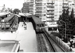 92 - N°86050 - SAINT CLOUD - Train En Gare - Cliché J. Bazin N°55 Vue 3 - Photo Souple - Saint Cloud