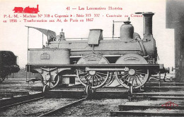 Chemins De Fer - N°85989 - Les Locomotives Illustrées 41 - P.L.M. Machine N°318 Copernic - Trains