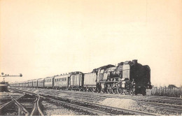 Chemins De Fer - N°85961 - Train - Région Du Sud-Est (ex PLM) 79 - Le Rapide De Marseille-Nice ... Machine Pacific - Trains