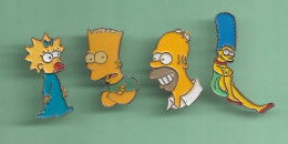 4 Pin's BD *** LES SIMPSONS *** WW04 (14-4) - Stripverhalen