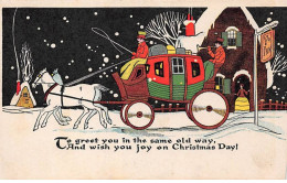 Illustrateur - N°85108 - To Greet You In The Same Old Way And Wish You Joy On Christmas Day - Andere & Zonder Classificatie