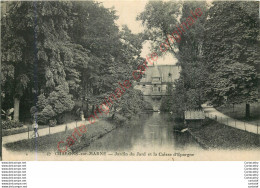 51.  CHALONS SUR MARNE .  Jardin Du Jard Et La Caisse D'Epargne . - Châlons-sur-Marne