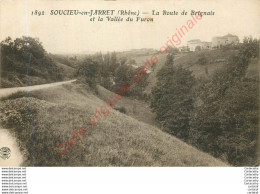 69.  SOUCIEU EN JARRET .  La Route De Brignais Et La Vallée Du Furon . - Sonstige & Ohne Zuordnung