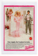 PUBBLICITA' MATTEL BARBIE PROFUMO 1987 VINTAGE ADVERTISING RECLAME WERBUNG - Advertising