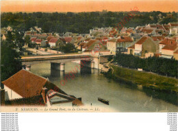 77.  NEMOURS .  Le Grand Pont Vu Du Château . - Nemours