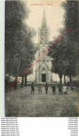 54.  GERBEVILLER .  L'Eglise .  CPA Animée . - Gerbeviller