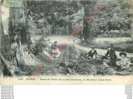 92.  RUEIL .  Dans Le Parc De La Malmaison . La Rivière Sous Bois .  CPA Animée ; - Rueil Malmaison