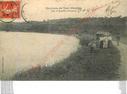 54. TOUL .  Coin De MOselle à FONTENOY .  CPA Animée ( Pêcheurs ) . - Toul