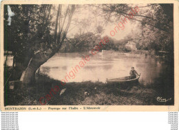 37.  MONTBAZON .  Paysage Sur L'Indre .  L'Abreuvoir . - Montbazon