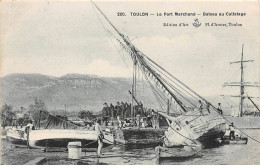 83-AM22564.Toulon.N°200.Le Port Marchand.Bateau Au Calfatage.En L'état - Toulon