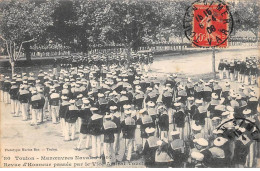 83-AM22565.Toulon.N°80.Manoeuvres Navales.Revue D'honneur Passée Par Le Vice Amiral Touchard - Toulon