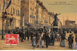 83-AM22546.Toulon.N°102.Le Carré Du Port Et La Mairie - Toulon