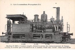 93 - N°86132 - Les Locomotives (Est) 2 - Machine N°0203 .... Trains Tramways De GARGAN à LIVRY - Livry Gargan