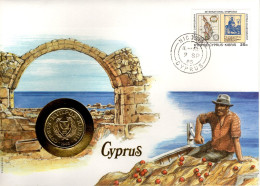 Numisbrief - Gr- Zypern - Greece