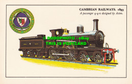 R504025 Cambrian Railways. 1893. A Passenger 4 4 0 Designed By Aston. Colourmast - Welt