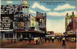 ** T2 Atlantic City (New Jersey), The Boardwalk Near Steel Pier - Non Classificati