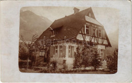 T2/T3 1921 Hinterstoder, Gasthaus / Mountain Hotel And Restaurant. Photo (EK) - Non Classés