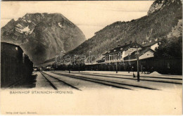 ** T2/T3 Stainach (Stainach-Pürgg, Steiermark); Bahnhof Stainach-Irdning / Railway Station, Train, Locomotive - Non Classés