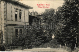 T2/T3 1906 Wien, Vienna, Bécs XIX. Döbling, Rudolfiner-Haus (surface Damage) - Zonder Classificatie