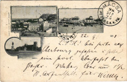 T3/T4 1898 (Vorläufer) Cherbourg-en-Cotentin, Cherbourg; Multi-view Postcards - Non Classés