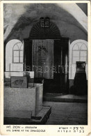 T3 1955 Jerusalem, Mount Zion, Shrine At The Synagogue (creases) - Ohne Zuordnung
