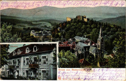 * T3 1904 Badenweiler, Badewiler; Pension / Hotel, Castle (Rb) - Zonder Classificatie