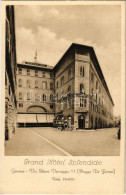 ** T2 Genova, Grand Hotel Splendide, Automobile. Via Ettore Vernazza 11. (Piazza De Ferrari) - Ohne Zuordnung