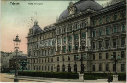 T2/T3 1909 Trieste, Posta Principale / Post Office (EK) - Ohne Zuordnung