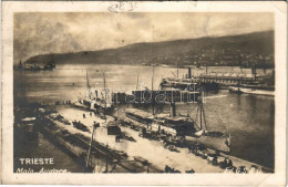 * T2/T3 1921 Trieste, Molo Audace (EK) - Unclassified