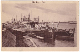 ** T3 Braila, Port, NFR 613 And NFR 6157 Barges (fl) - Non Classés