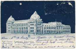 * T3 1900 Bucharest, Bukarest, Bucuresti, Bucuresci; Noul Palatul Postelor Si Telegrafelor / New Post And Telegraph Pala - Ohne Zuordnung