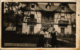 ** T2/T3 1934 Sinaia, Villa Hotel. Photo (EK) - Zonder Classificatie