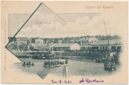 T2/T3 1901 Sulina, Portul / Port (EK) - Non Classés