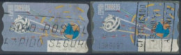 SPAIN - 1997 -  STAMP LABEL SET OF 2 OF DIFFERENT VALUES, USED . - Used Stamps