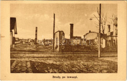 ** T2 Brody, Po Inwazyi / WWI Military, Ruins After The Invasion - Sin Clasificación